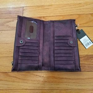Purple wallet